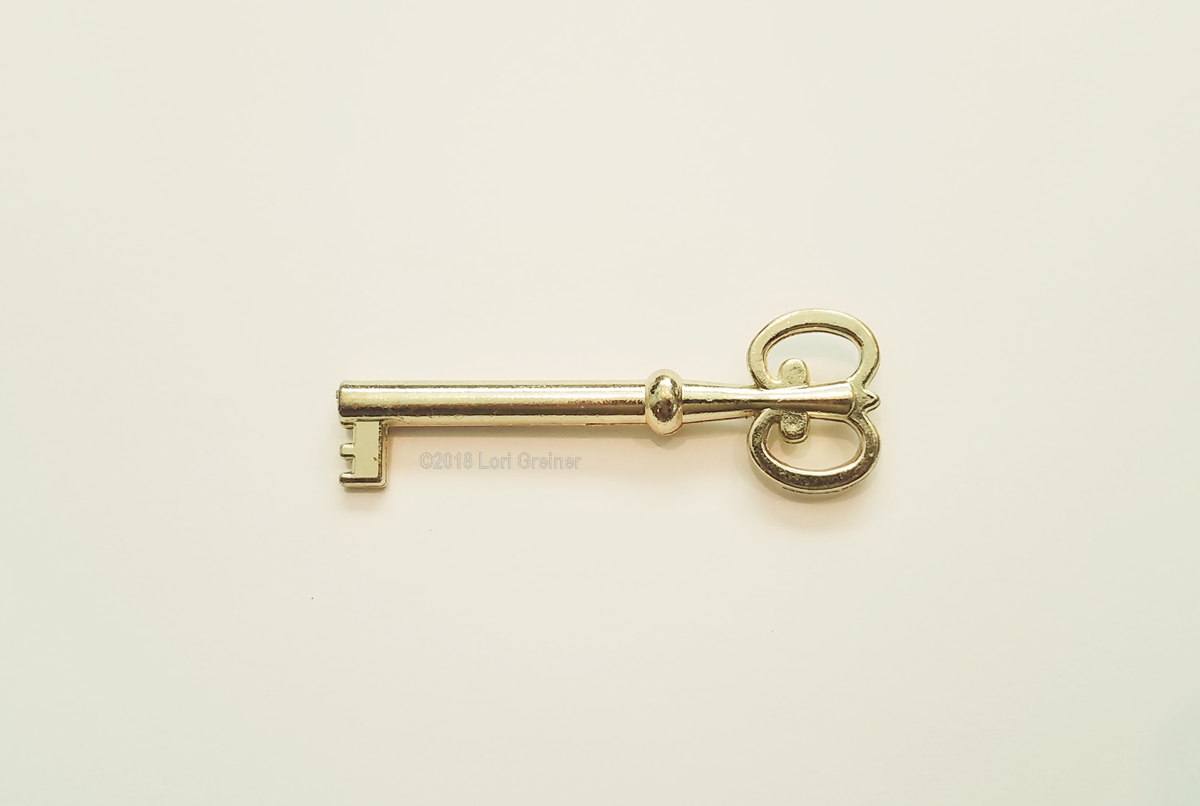 Gold Key for Jewelry Box