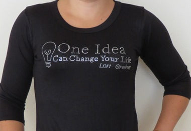 Women’s Scoop Neck T-Shirt: One Idea can change your life