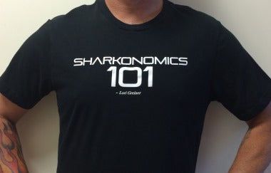 Mens T-Shirt: Sharkonomics 101